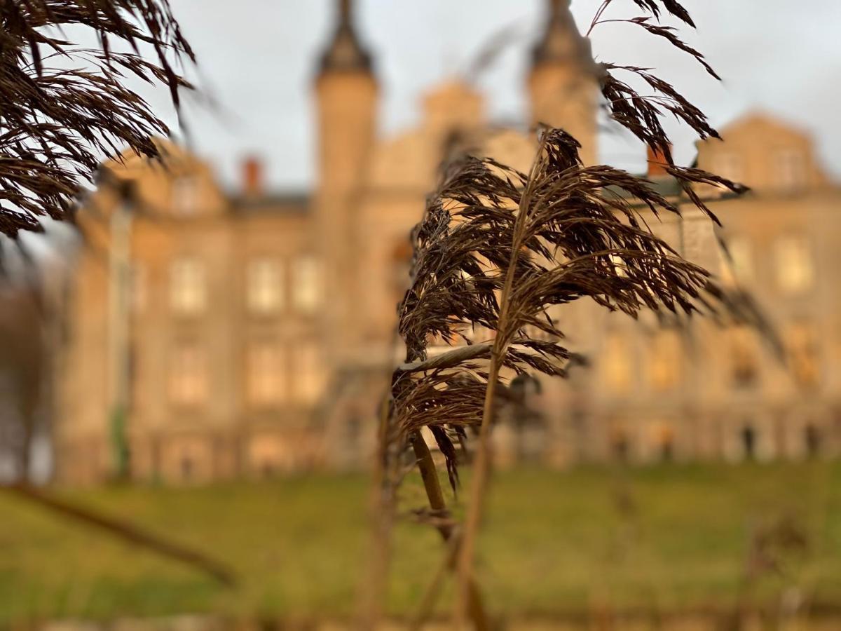 Hotel Am Schlosspark Mallin Esterno foto